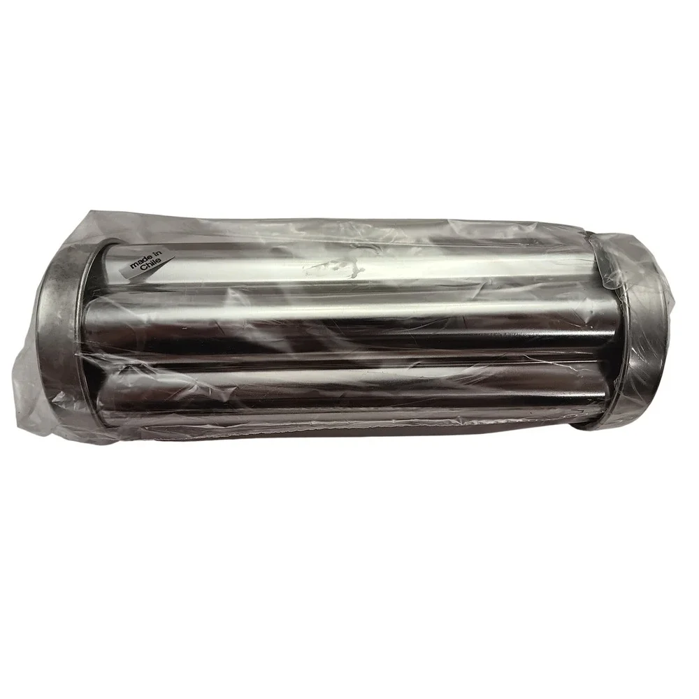 The Pampered Chef Flower Bread Tube 1550 Stainless Steel Baking Mold NIB 9in